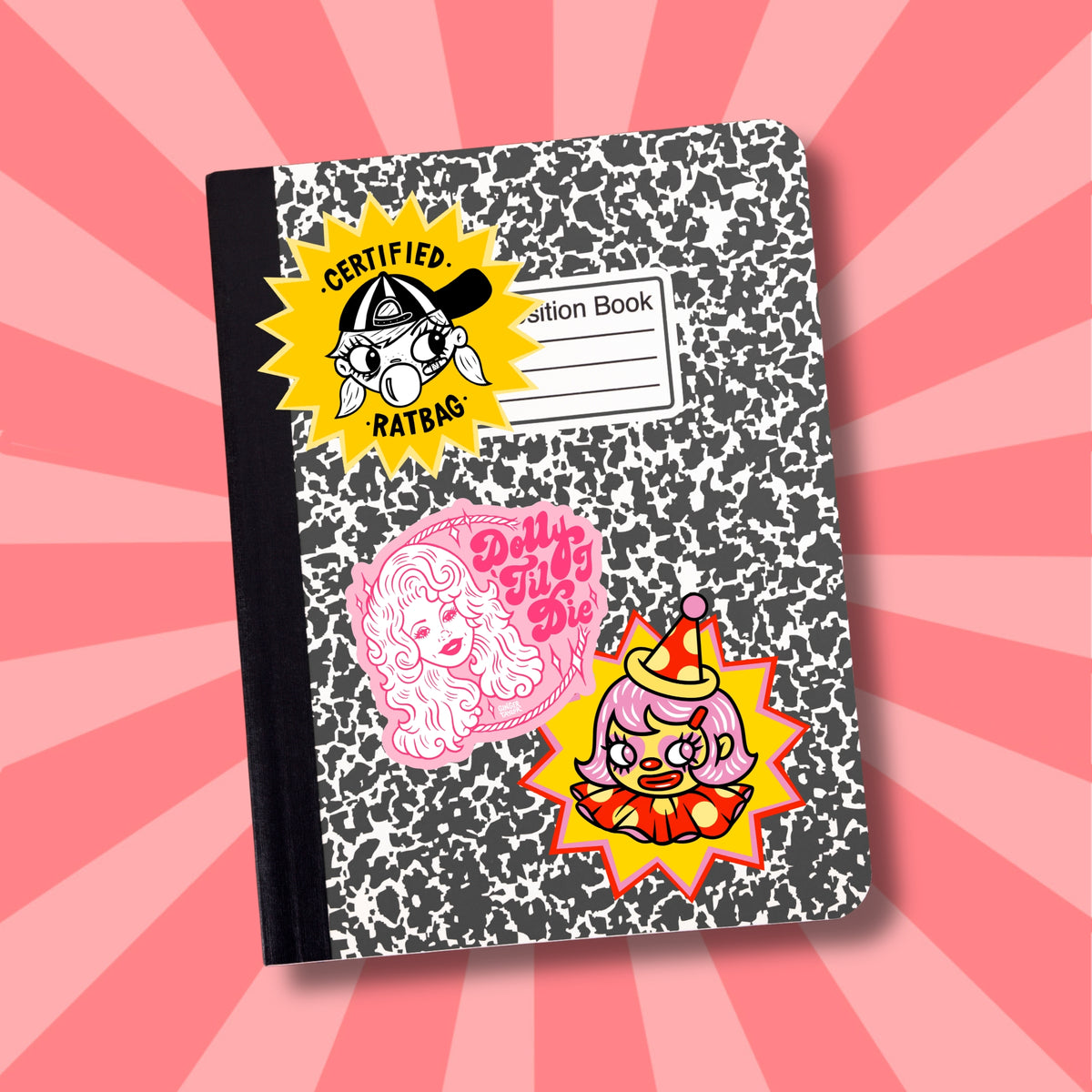CERTIFIED RATBAG - STICKER