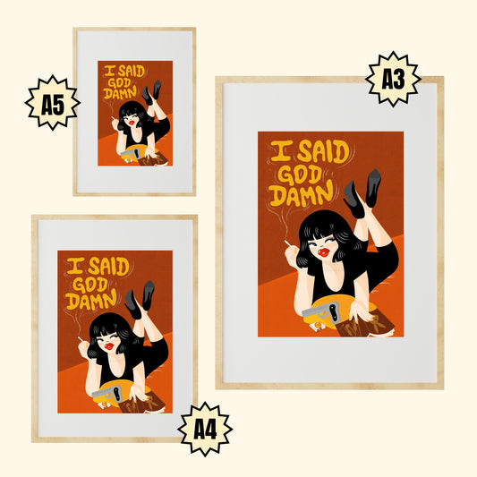 ROYALE WITH CHEESE - PRINT