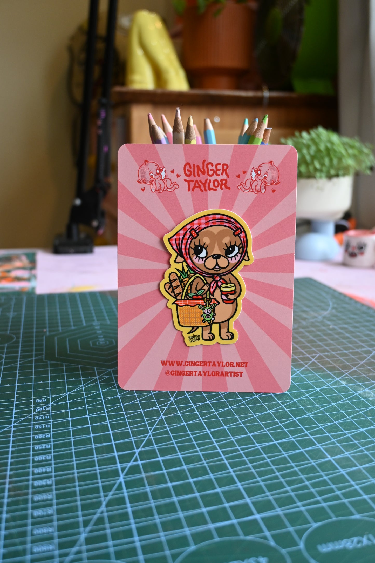 "PUPPACHINO" - STICKER