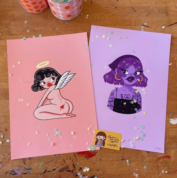 STUPID CUPID - PRINT