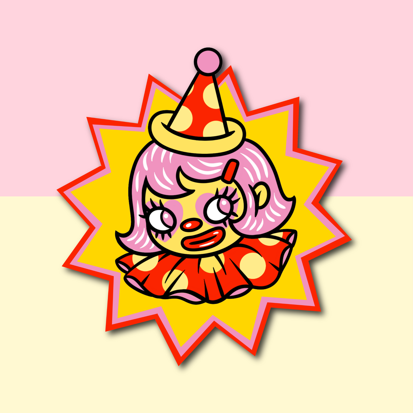 "SHOW TIME" - STICKER