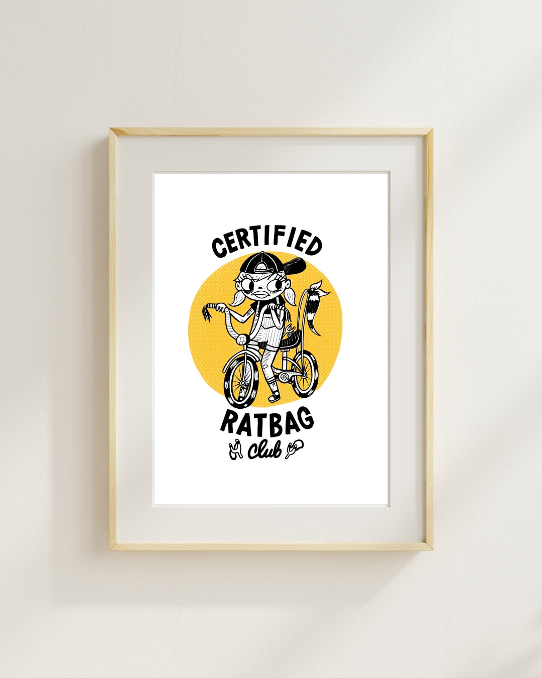 CERTIFIED RATBAG CLUB - PRINT
