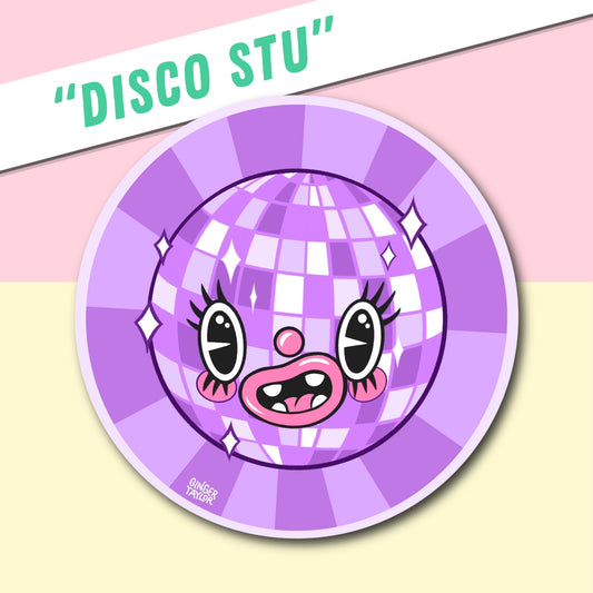 DISCO STU - STICKER