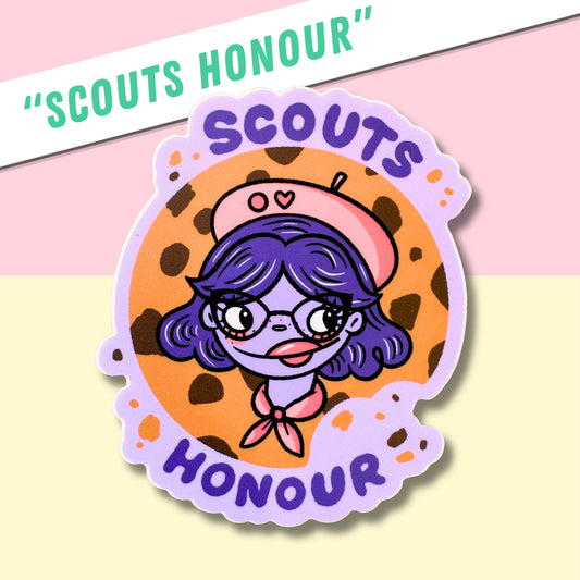 Scouts Honour - Sticker