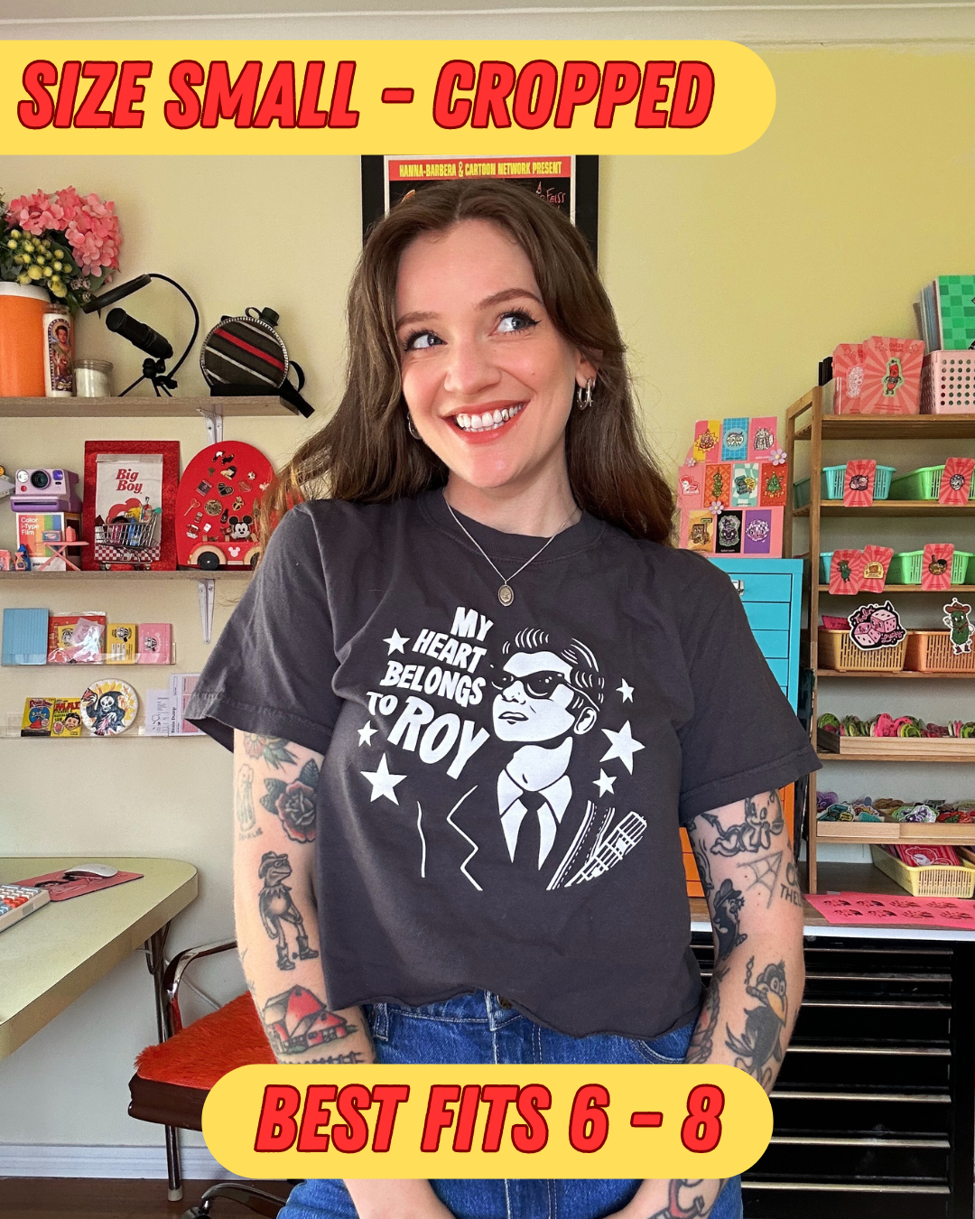 MY HEART BELONGS TO ROY - TEE