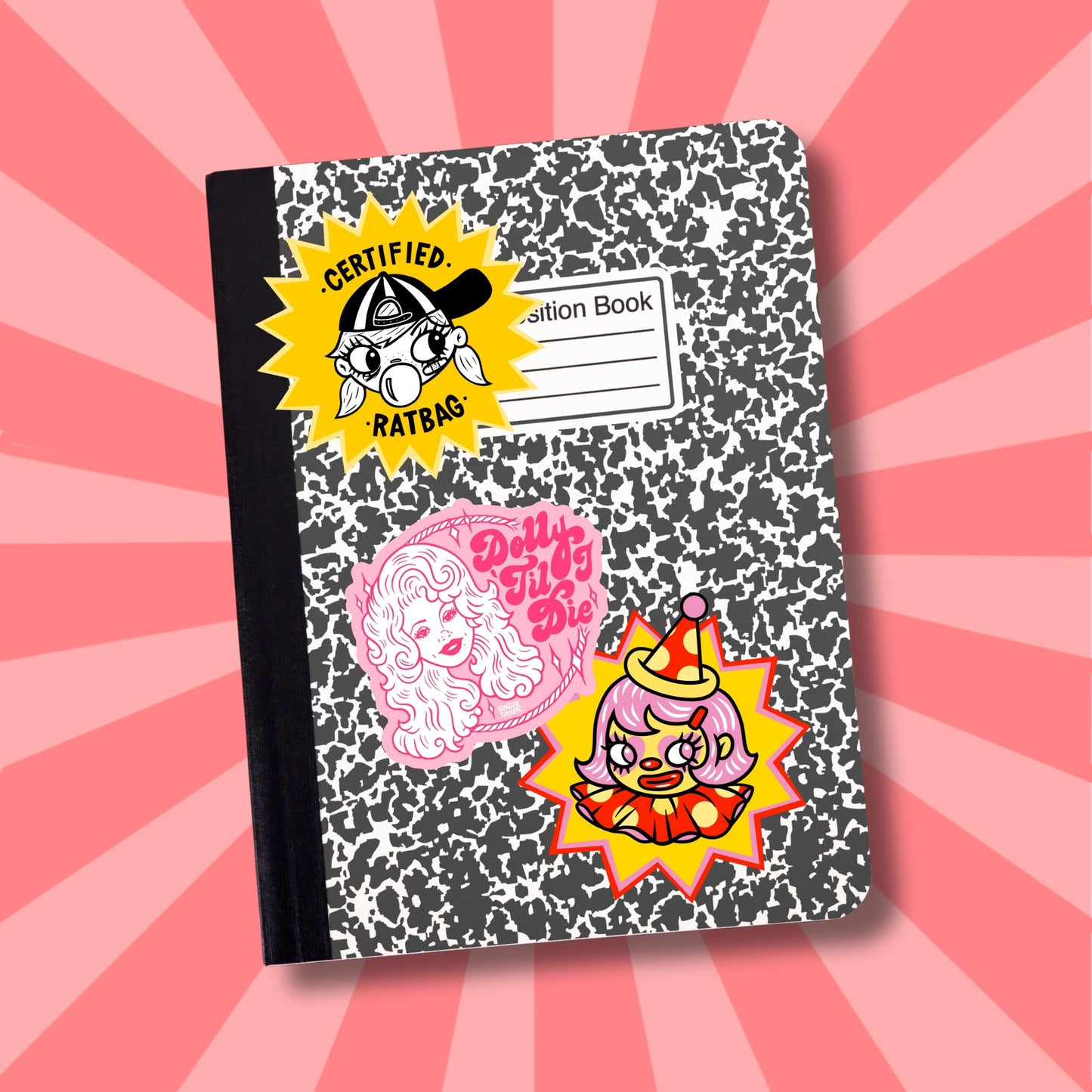 CERTIFIED RATBAG - STICKER