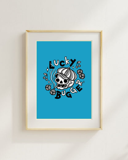 Lucky Bugger - Print
