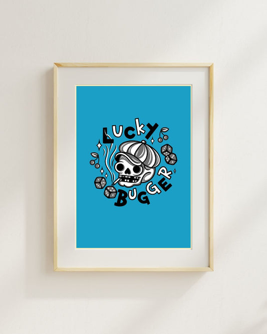 Lucky Bugger - Print