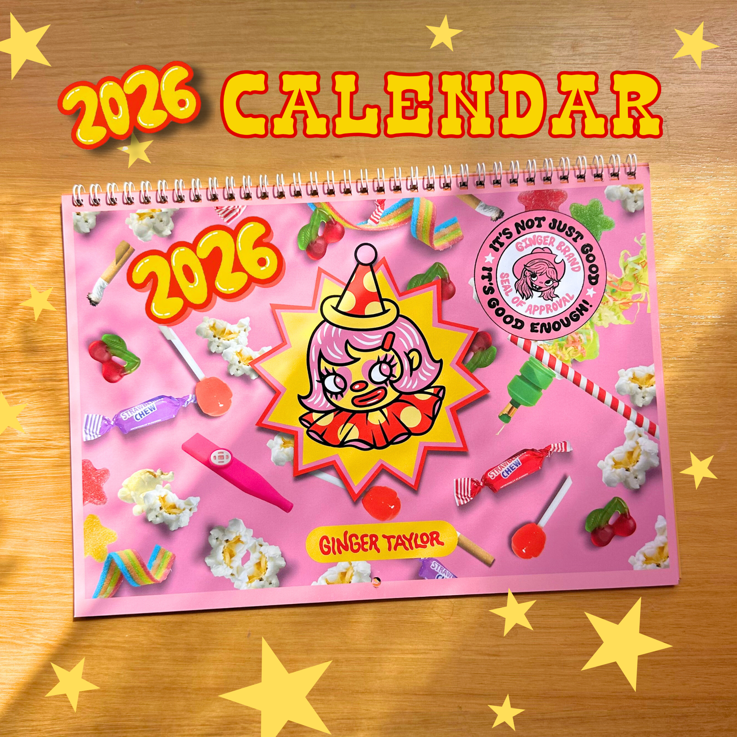 2026 CALENDAR *PREORDER*