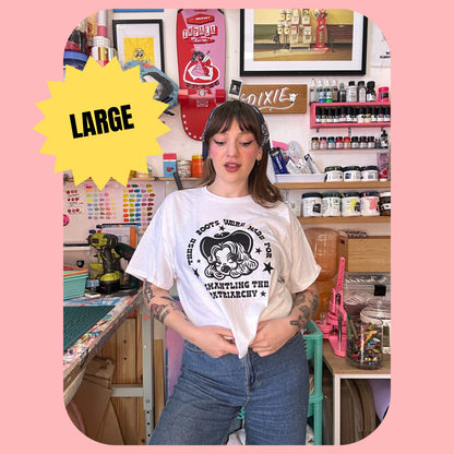 YEEHAW THE PATRIARCHY - TEE