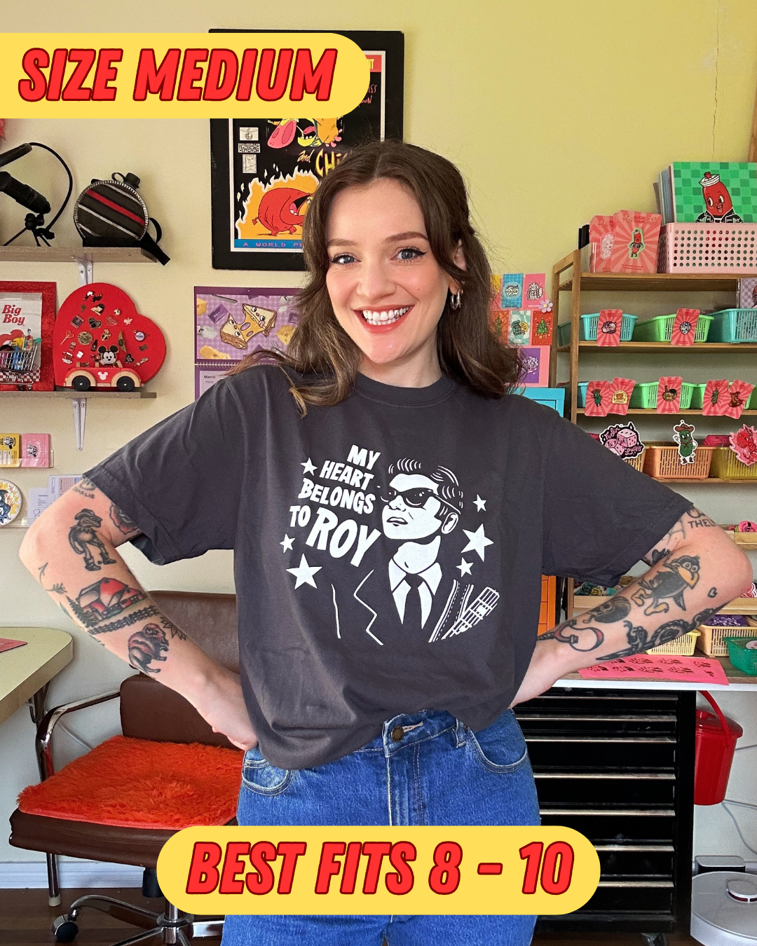 MY HEART BELONGS TO ROY - TEE