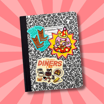 THESE BOOTS - STICKER