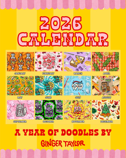 2026 CALENDAR *PREORDER*