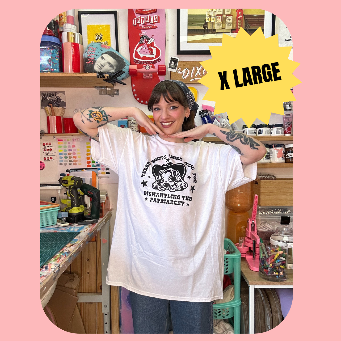 YEEHAW THE PATRIARCHY - TEE