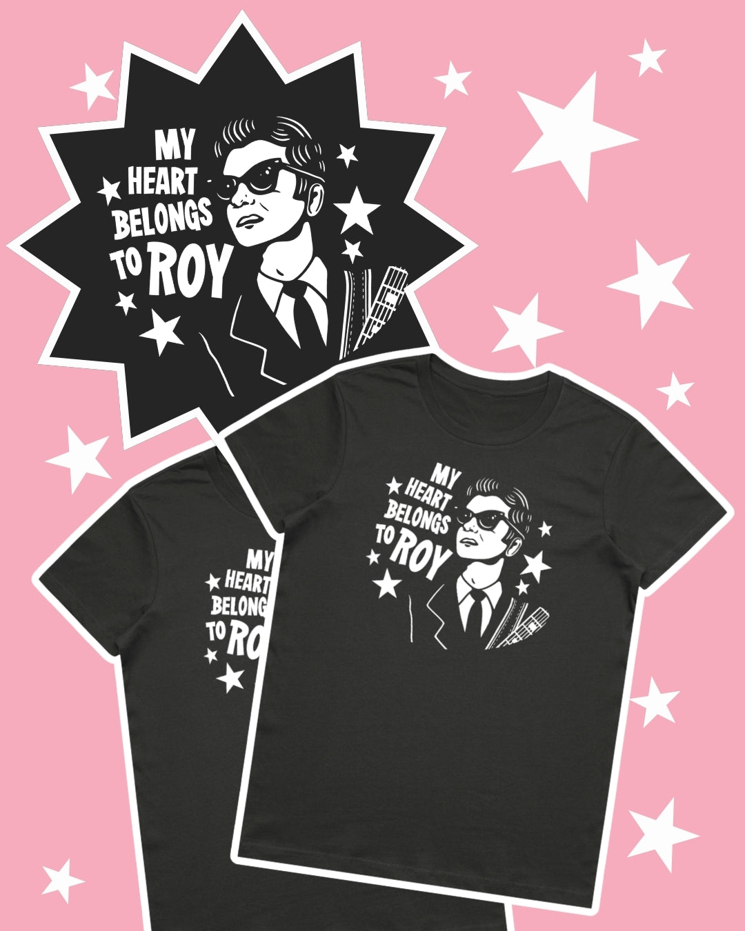 MY HEART BELONGS TO ROY - TEE