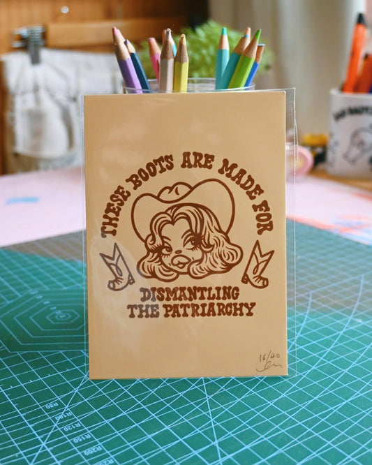 "YEE THE PATRICARCHY" - MINI PRINT