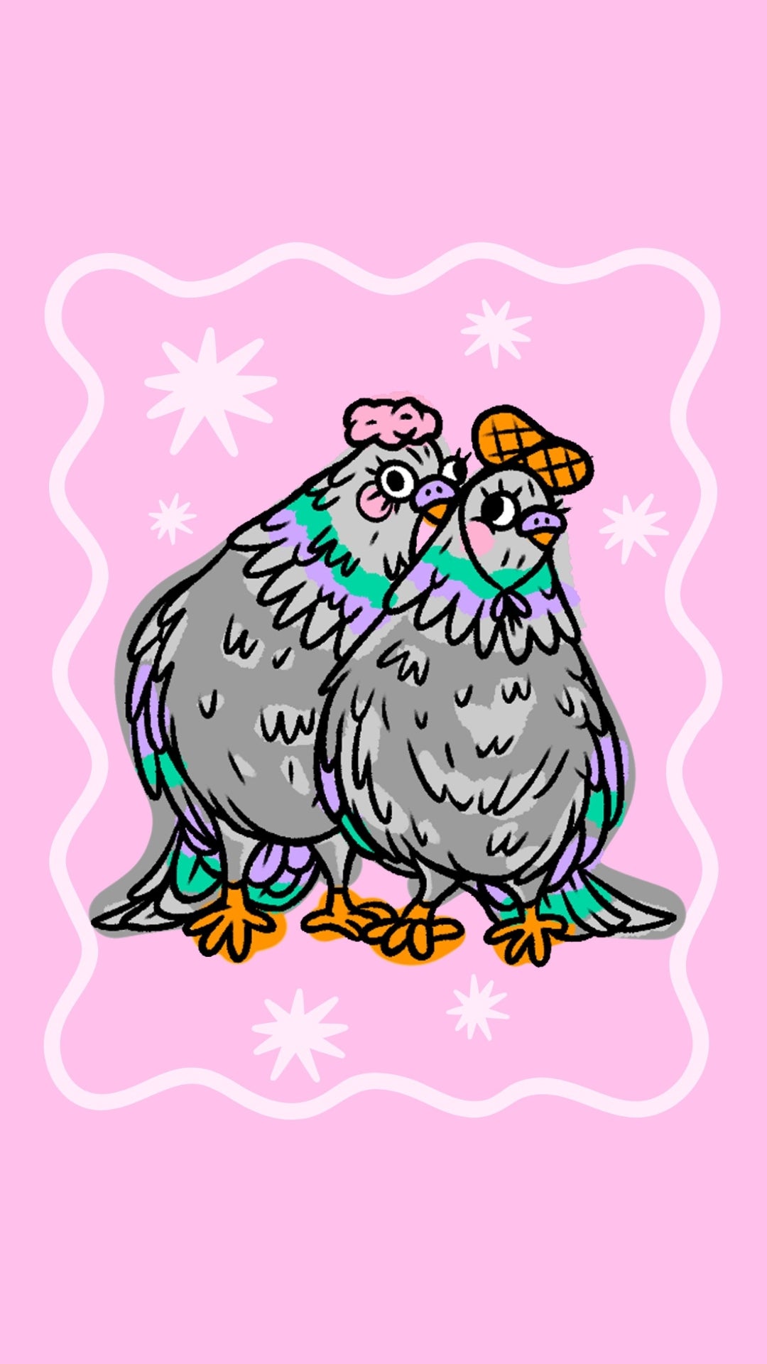 PIGEON PHONE BACKGROUNDS *FREE*