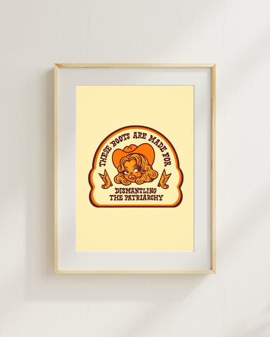 YEEHAW THE PATRIARCHY - PRINT