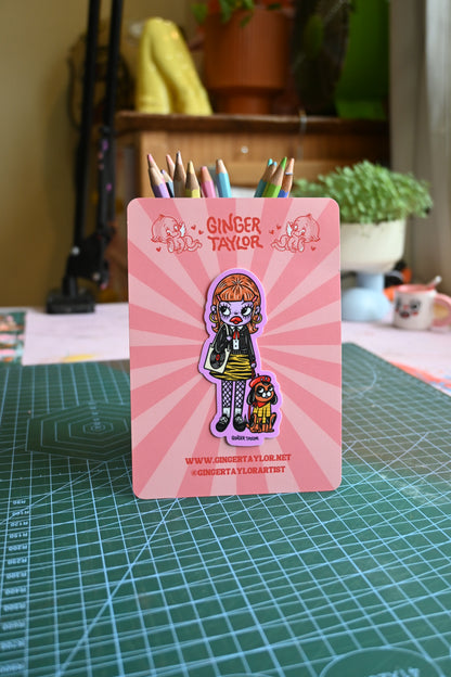 RIOT GRRRL - STICKER