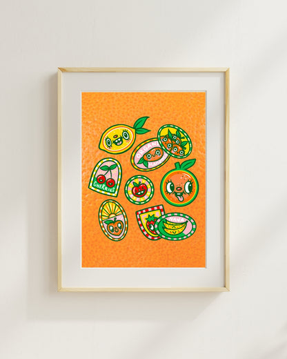 A LITTLE FRUITY - PRINT