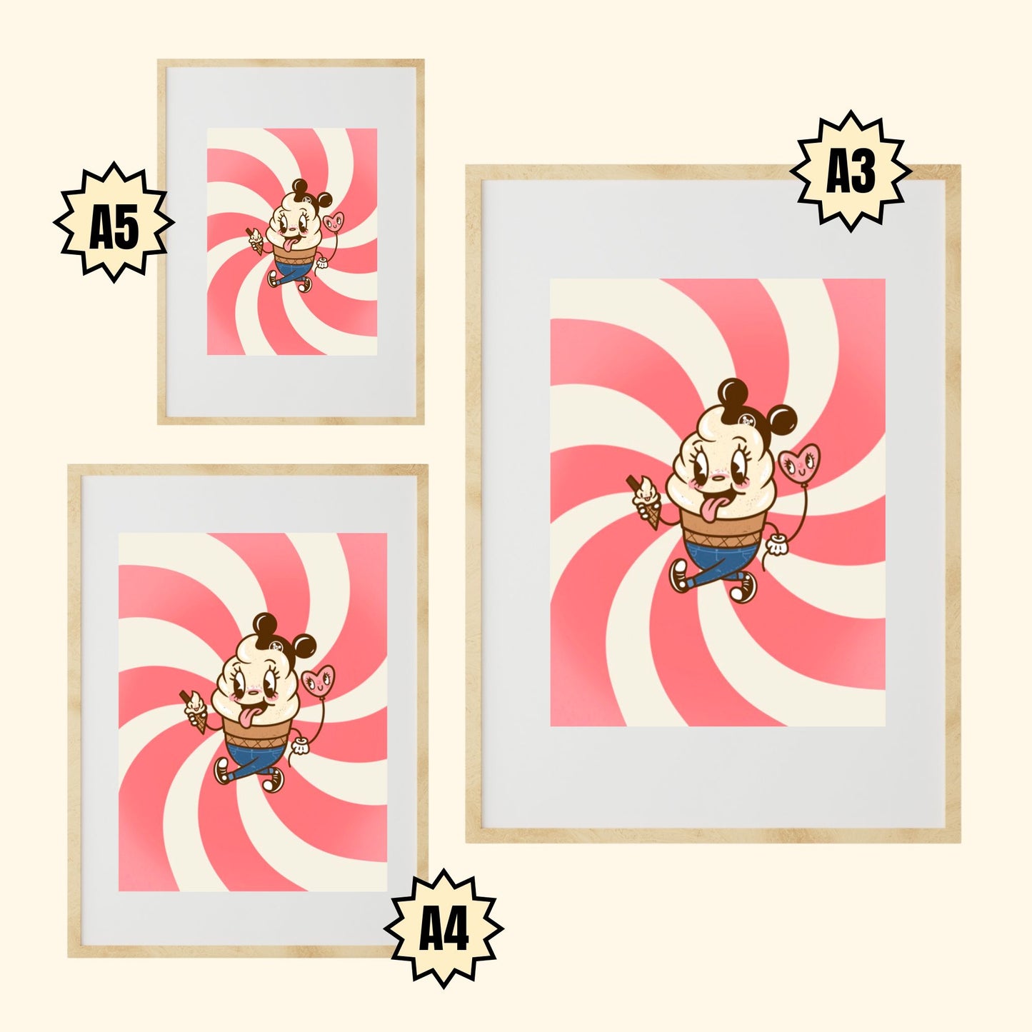 ICECREAM JOY - PRINT