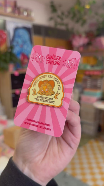 YEEHAW THE PATRIARCHY - PIN